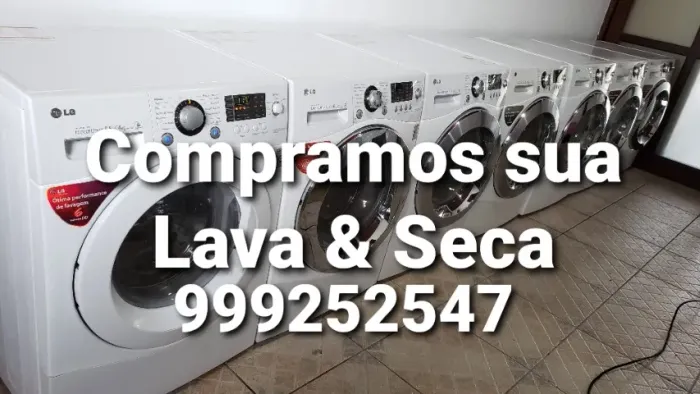 compramos e retiramos descarte de lava e seca com ou sem defeitos.