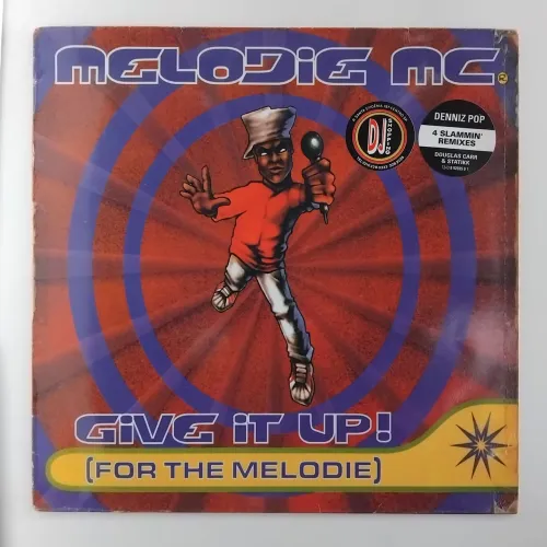 Disco de Vinil Single 12" Melodie Mc - Give it Up - selo Dj shopping anos 90