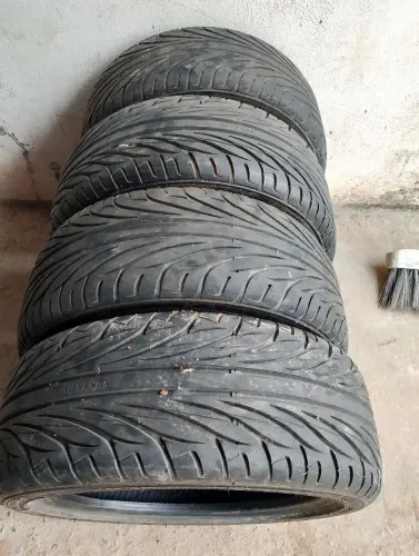 4 pneus pefil fino semi novo 185 45 15 kenda