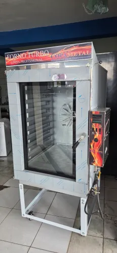 Forno Turbo Gás 10 Telas Novo