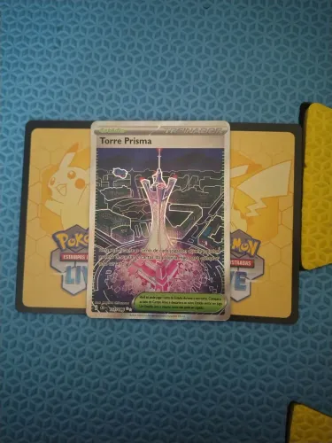 carta Torre prisma Coleção Caos Ascendente (111/086) Com dois códigos adicionais.