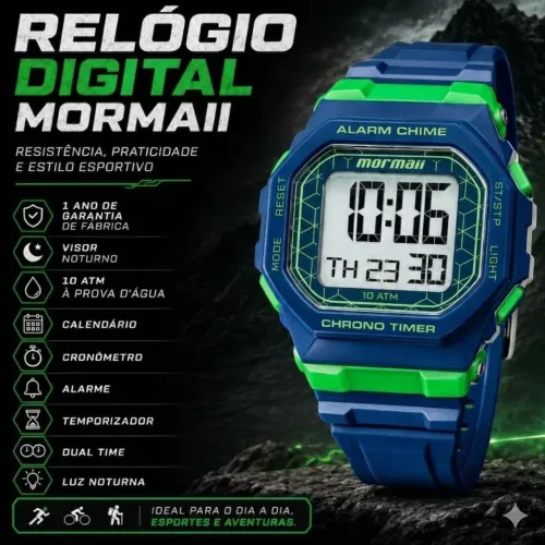 Relógio Mormaii Esportivo Original