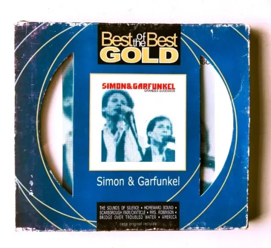 Cd Original (Com Luva) - Simon & Garfunkel (Coleção Best of the Best Gold) - 1990