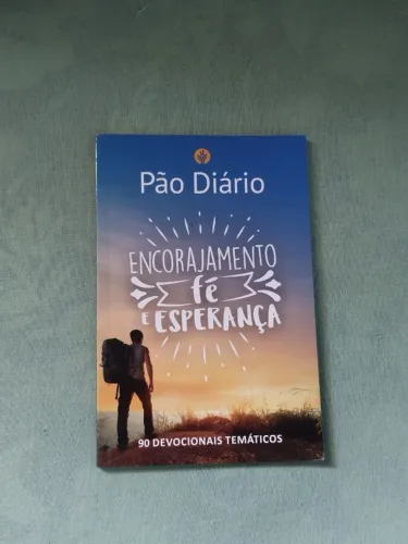 Livro Pão Diário Encorajamento, Fé e Esperança