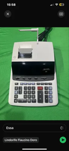 Assistência técnica em calculadoras! Olivetti, Sharp, General, Casio, Elgin, Procalc.