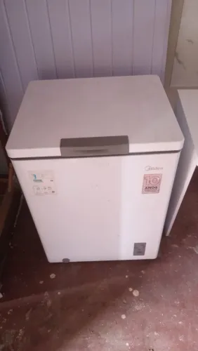 FREEZER MIDEA 220V CONSERVADO FUNCIONANDO BOM PARA QUARTO OU ESCRITÓRIO ENTREGO 