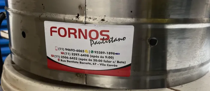 Forno de Pizza Paulistano