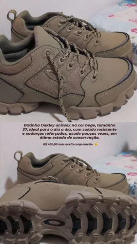 Vende-se botinha da Oakley