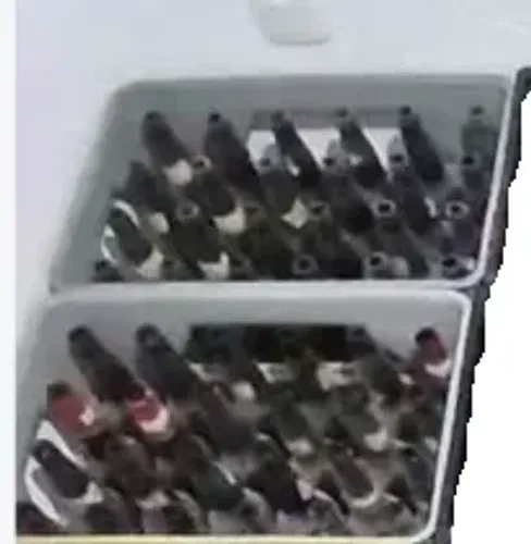 70 garrafas - vasilhame de 600ml e 2 caixas para condicionamento das garrafas