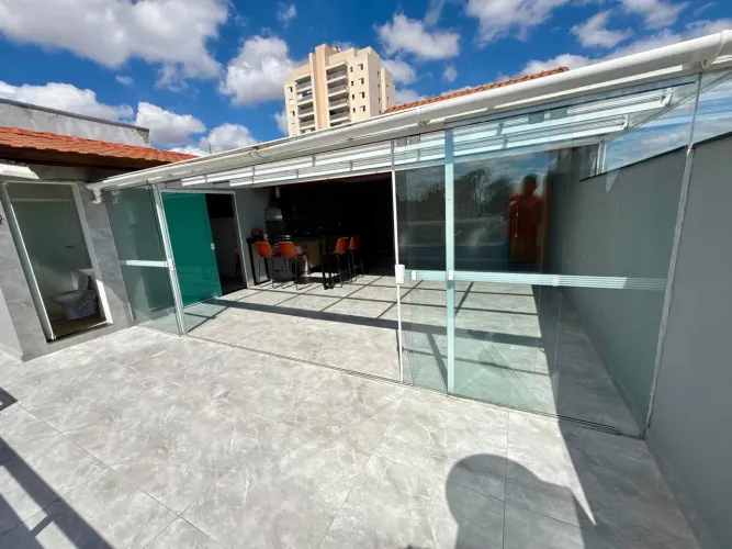 Cobertura duplex sem condomínio 140mt2 3 dorms 1 suite Santo André com carregador carro