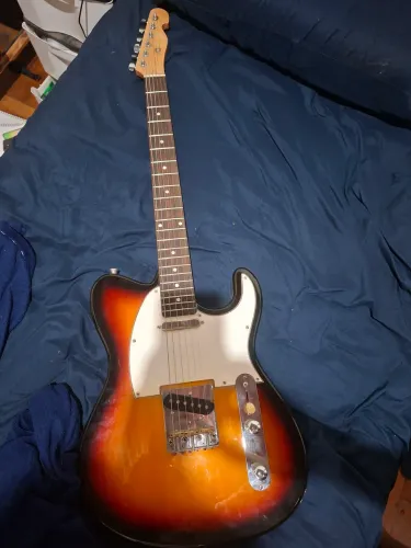 Guitarra Memphis telecaster MG52 com upgrades