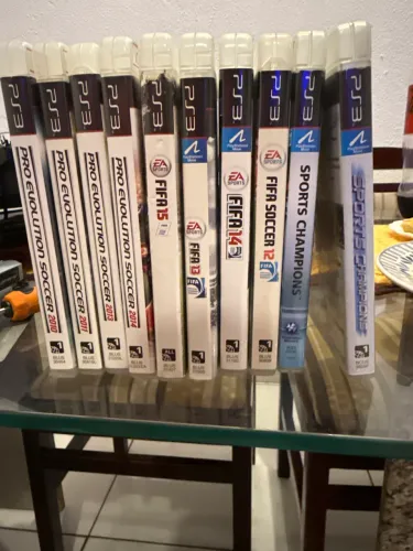 Ps3 JOGOS DE FUTEBOL - LEIA A DESCRIÇÃO.