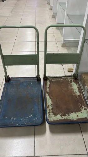 Kit 2 carrinho de carga 