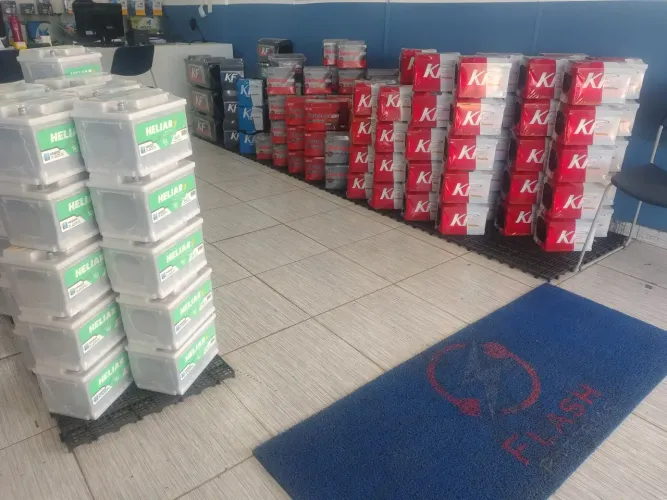 Bateria carro 60 Amperes - 1 ano de garantia - Baterias Novas, lacradas
