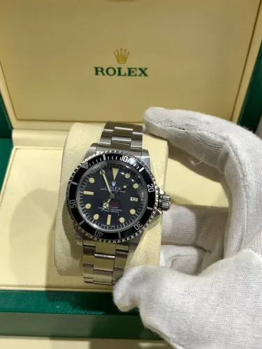 Relógio rolex submariner doble red