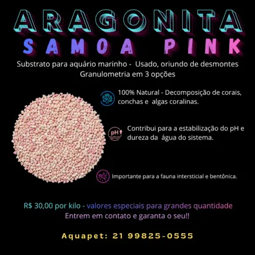 Aragonita Samoa Pink