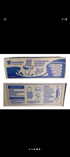 Suporte Dispenser de copos descartáveis 180ml e 200ml