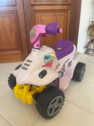 Mini moto quadriciclo elétrico infantil 