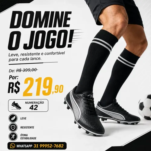 Chuteira masculina