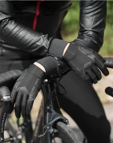 Luva ciclismo dedo longo rockbross tamanho G