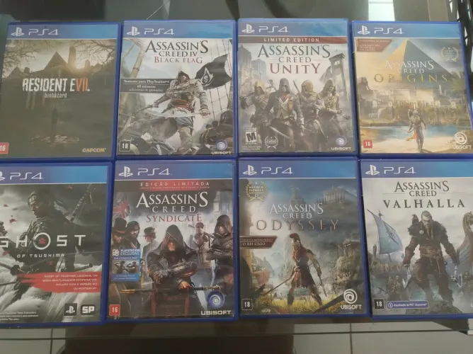 Jogos PS4 