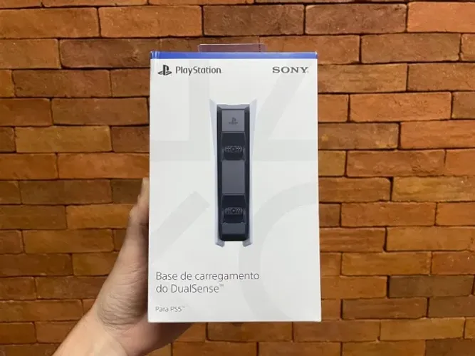 Base de Carregamento DualSense Sony - PS5 (Emito Nota Fiscal e dou Garantia)