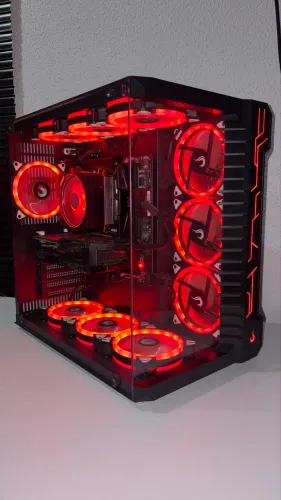 PC Gamer Ryzen 7 7700 + RTX 4060 ASUS OC + 16GB DDR5 + SSD NVMe