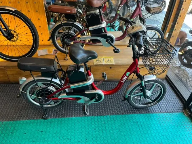 BICICLETA ELÉTRICA LEV - SEMINOVA BATERIA NOVA