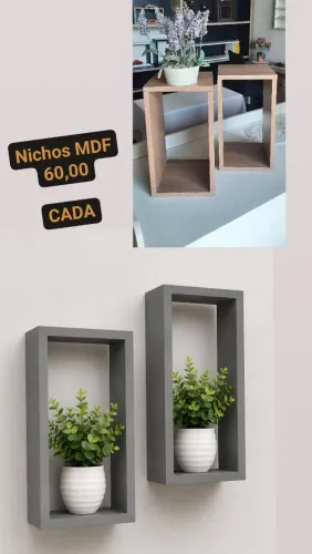 Nichos em mdf