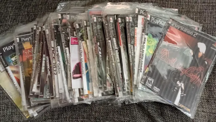 70 Jogos ps2 em estado de novos