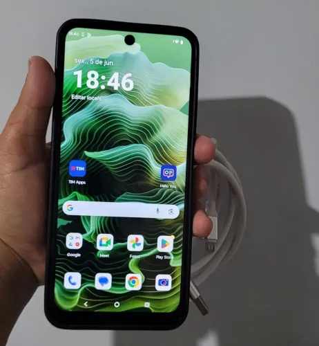 MOTO G35 5G 256GB 8+4RAM NFC CAPA CABO ENTREGO ZERO TODO ORIGINAL 