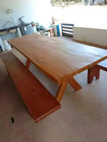 Mesa rústica