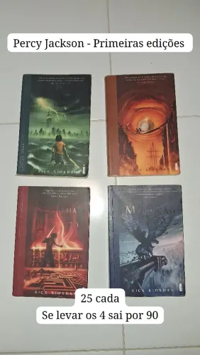 Percy Jackson - Primeiras edições