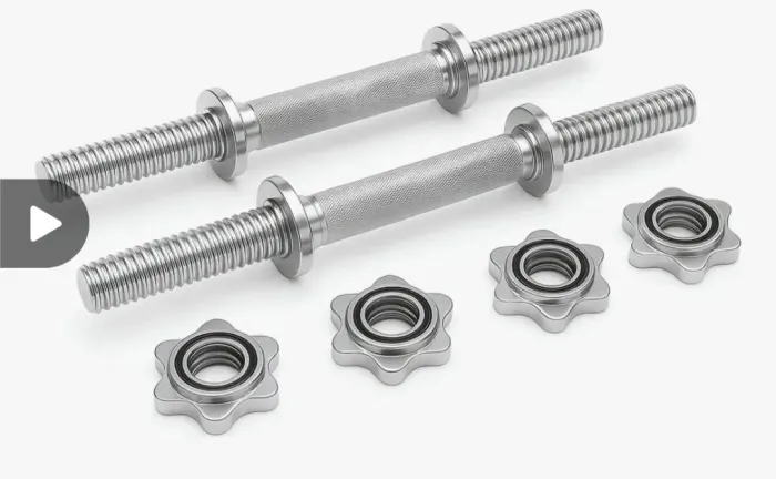 BARRA CROMADA MACIÇA PARA MUSCULAÇÃO 