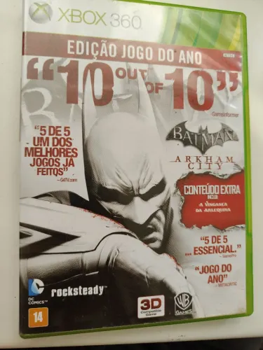 Batman Arkhan City (GOTY) Xbox 360 original
