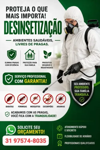 Dedetização em geral