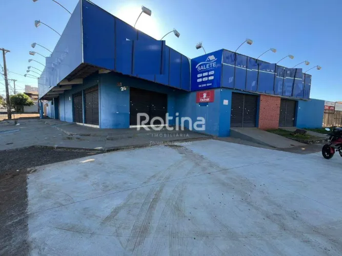 Loja para alugar, Segismundo Pereira - Uberlândia/MG - Rotina Imobiliária
