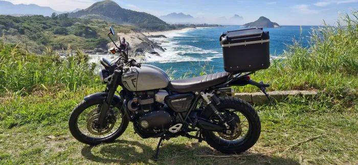 Triumph Scrambler 1200 X (Impecável + Equipada)