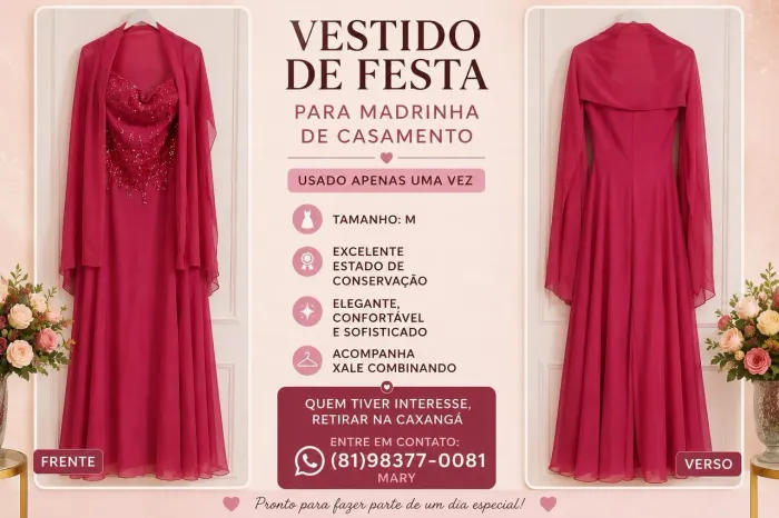 vestido para festa