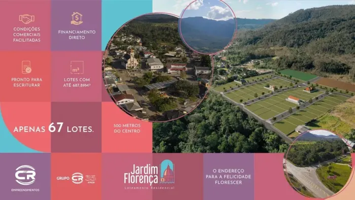 Terreno para venda tem 687 metros quadrados, Centro - Treviso/SC