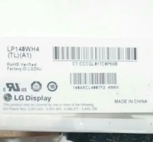 Display tela notebook LG lp140wh4 OEM