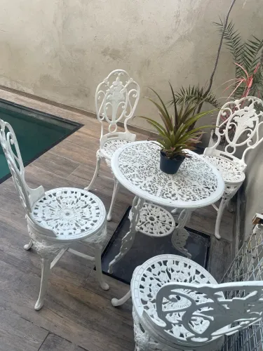 Conjunto jardim Ferro Fundido  valor 3.200,00 Parquelandia  