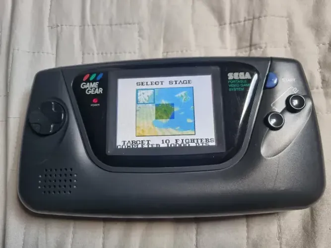 Console Sega Game Gear Tela Ips Gamegear C/ Tela Ips + Jogo