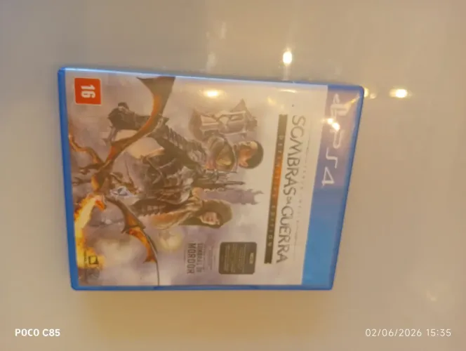 Jogo PS4 Sombras da Guerra 