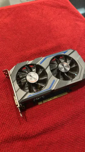 GTX 1650 AFOX 4GB - COM DEFEITO / PARA CONSERTO OU PEÇAS