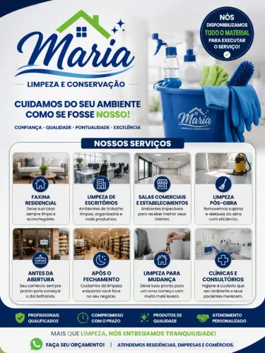 Maria limpeza e conservação LTDA