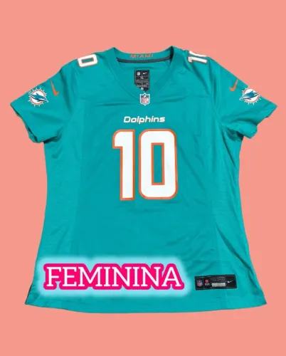 CAMISA NFL DOLPHINS FEMININA