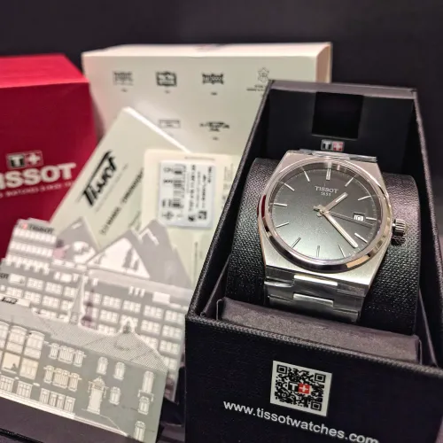 Relógio Tissot PRX 40mm Quartz (Mostrador Preto) - NOVO (Original Full Set)