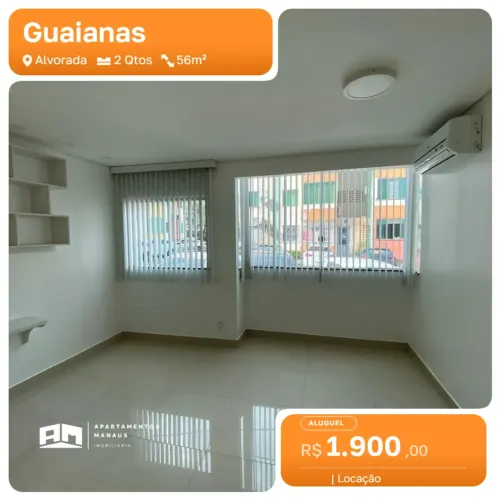 Guaianas - 2 Quartos - Alvorada