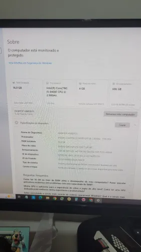 Pc Gamer Intel i5 9400f 2.9ghz